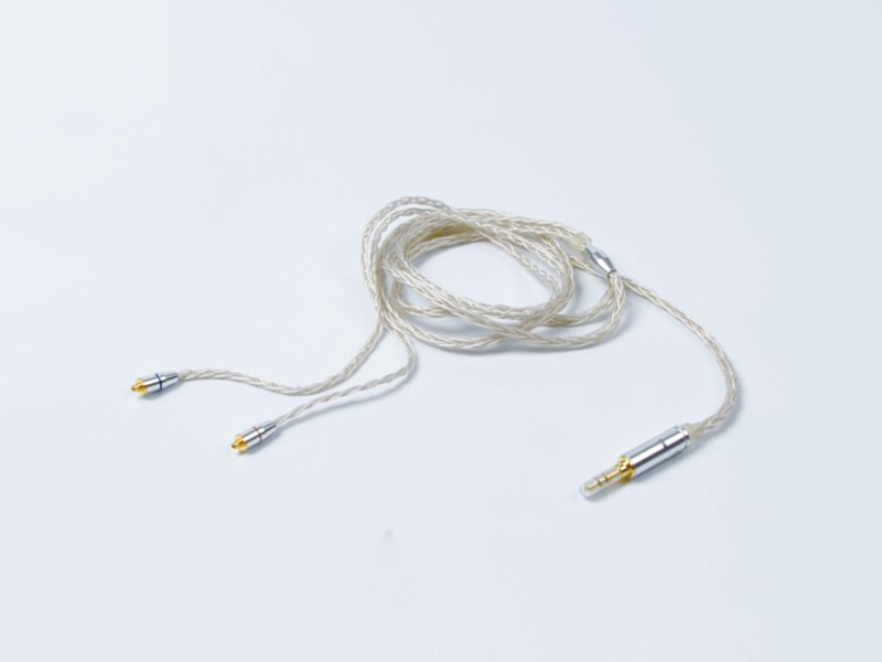 雙絞線接舒爾頭mmcx不帶麥耳機半成品